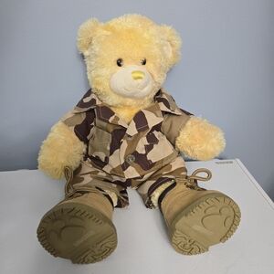 Build-A-Bear Yellow and Brown Stuffed Animal